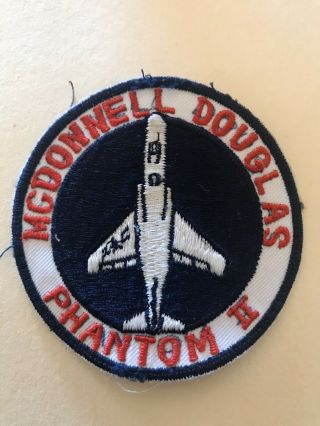 Usaf Mcdonnell Douglas Phantom Ii Patch Vintage Prototype? Air Force
