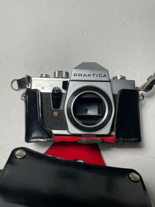 Vintage Praktica Ltl - 3 Slr 35mm Film Camera With Case
