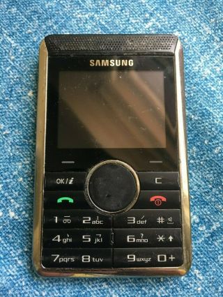 Samsung P310 Vintage Small Credit Card Cellular Candy Bar Phone