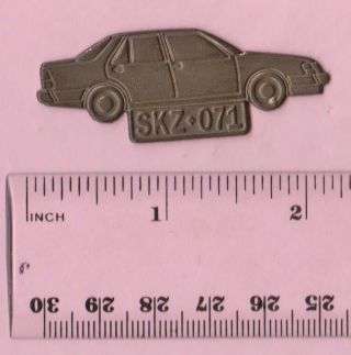 Gmh Holden Commodore Sedan Car Miniature Brass Metal Emblem Badge,  Post