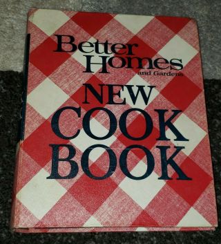 Vintage Better Homes & Gardens Cook Book 1970 