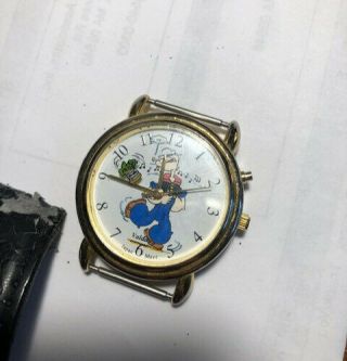 Vintage King Features Syndicate Popeye The Sailor Watch - Valdawn