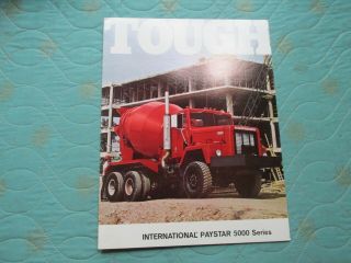 1124x 1972 International Harvester Paystar 5000 Series Trucks Sales Brochure