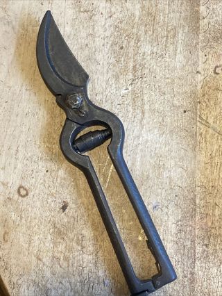 Vintage Pruning Shears Made In Italy Hot Dropped Forged Steel