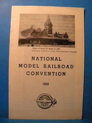 National Model Railroad Convention 1959 Nmra