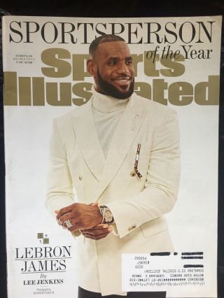 Sports Illustrated - December 19,  2016 - Lebron James - Sportsman Of The Year