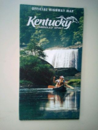 2006 Official Kentucky State Highway Road Map Tourist Guide Ky Mileage Chart