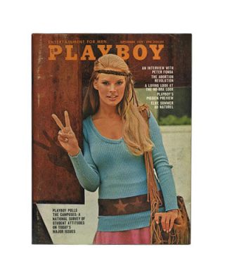 Vtg Playboy - September,  1970 Back Issue.  Very Good Merry Christmas