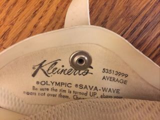Vintage Rubber Swim Cap Textured “kleinerts” Size Average Olympic - Sava - Wave Usa