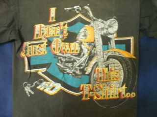 Harley Davidson Ladies T Shirt I Don 