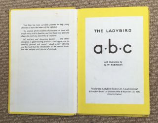 Vintage Ladybird A.  B.  C Book Series 622 15p Net. 3
