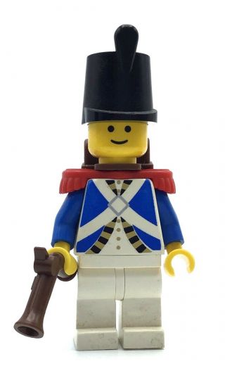 Lego Bluecoat Soldier Minifigure Imperial Guard Vintage Fig