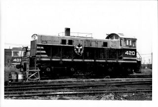 1974 Belt Railway Co Of Chicago Train 420 Engine 6x4 Photo X2200s