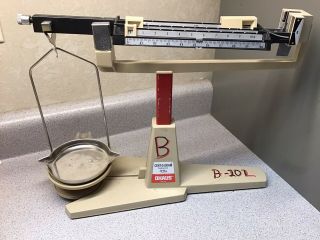Vintage Ohaus 4 - Beam Cent - O - Gram 311g Balance Scale