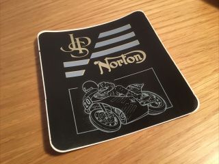 Jps Norton Sticker - Vintage - And