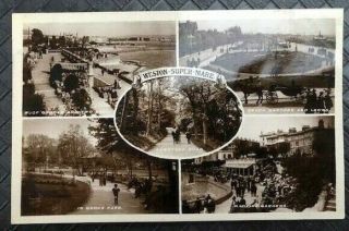 Vintage C1915 Weston - - Mare Postcard Unposted Edwardian Scenes H J Series