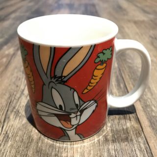 Vintage Bugs Bunny Coffee Mug Cup 1993 Warner Bros Looney Tunes