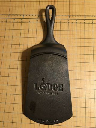 Vintage Lodge Cast Iron Spatula Made From A 8 Skillet