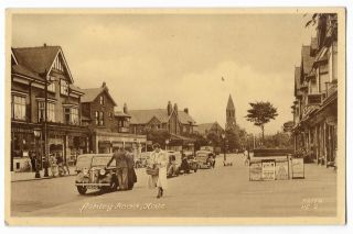 Cheshire Hale Ashley Road 1956 Vintage Postcard 20.  12