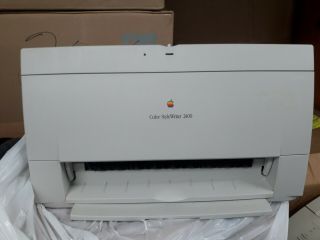 Vintage Apple Color Style Writer 2400 Printer - Inkjet Pre - Owned Vry Gd