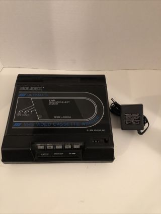 Vintage 1986 Solidex Ultimax Ii Vhs Rewinder Model 8000a
