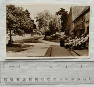 Vintage Postcard High Street,  Broadway,  Worcestershire