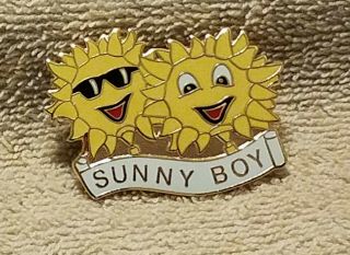 Sunny Boy 1 5/8 " By 1 1/4 " Balloon Pin