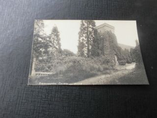 Forthampton Church And Stocks,  Gloucestershire,  Mallett,  Vintage Postcard