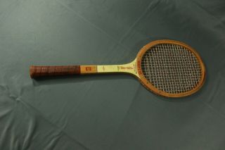 Vintage Harry C Lee Driver Tennis Racket Racquet Wood Rare Deluxe Junior