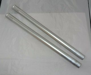 Vintage Electrolux 2 Piece 1 1/4 " Metal Wand Tubes From Diamond 1521
