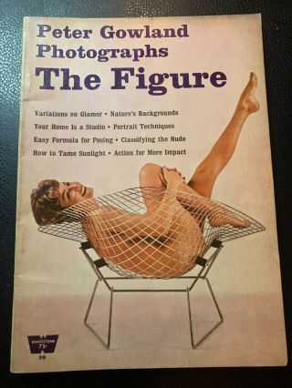Vintage 1962 The Figure By Peter Gowland No.  39 Nudes