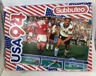 Vintage Subbuteo World Cup Edition Usa 94 1994 Game Set No.  60240 787