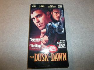 Vintage Vhs George Clooney Quentin Tarantino From Dusk Till Dawn