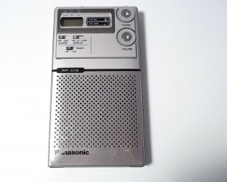 Vintage Panasonic Rf - 016 Fm/am Tuner Player Radio Partially
