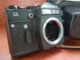 Zenit - 11 35mm Film Slr Soviet Russian Vintage Camera,  Kmz 1983 Only Body.