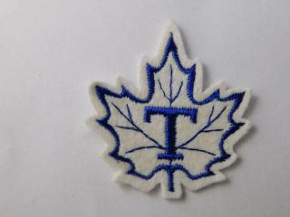 Toronto Maple Leafs Nhl Hockey Team Vintage Logo Hat Patch Badge Fan Souvenir