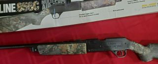 Vintage Camo Daisy Powerline 856 Pellet Bb Gun.  177 Cal W/ Box 650 Fps