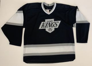 Vintage 90s Los Angeles Kings Hockey Jersey Size Mens Large Nhl Ccm