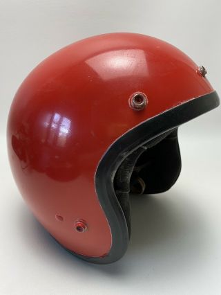Vintage 1975 Honda Honda Line Stag Open Face Motorcycle Helmet Snell Shoei Large