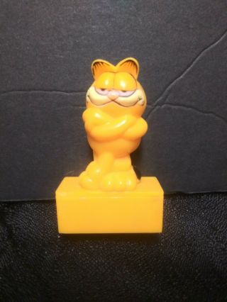 Vtg 1981 Garfield The Cat Plastic Pencil Sharpener