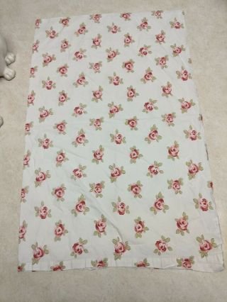 Vintage Laura Ashley Standard Size Pillow Case Pink Roses