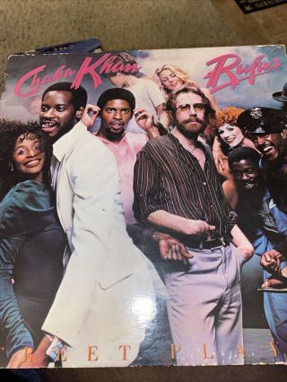Rufus & Chaka Khan - Street Player - Vintage Vinyl Lp Ex