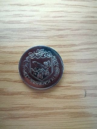 Vintage West Bromwich Albion Fa Cup Centenary 1872 - 1972 Esso Coin Token X 3