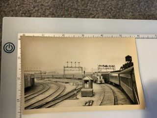 Vintage Photo Boston & Albany Railroad Train Terminal Boston Ma Ca1957