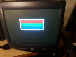 Vintage Retro Gaming Dell 19 " Crt Monitor M991 W/ Vga/power Cable
