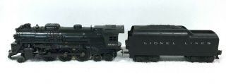 Vintage Lionel No.  2026 2 - 6 - 4 Locomotive & 6066t Tender