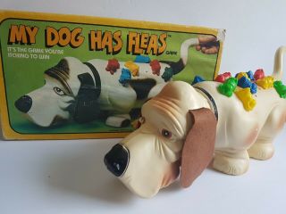 My Dog Has Fleas Ideal Game With Box 1979 Vintage