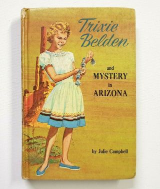 Trixie Belden And The Mystery In Arizona,  Vintage Hardcover,  1965,  8