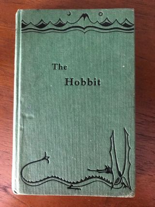 Vintage The Hobbit Jrr Tolkien 1974 Hardback