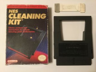 Vintage Nintendo Nes Cleaning Kit Your Nes System And Games